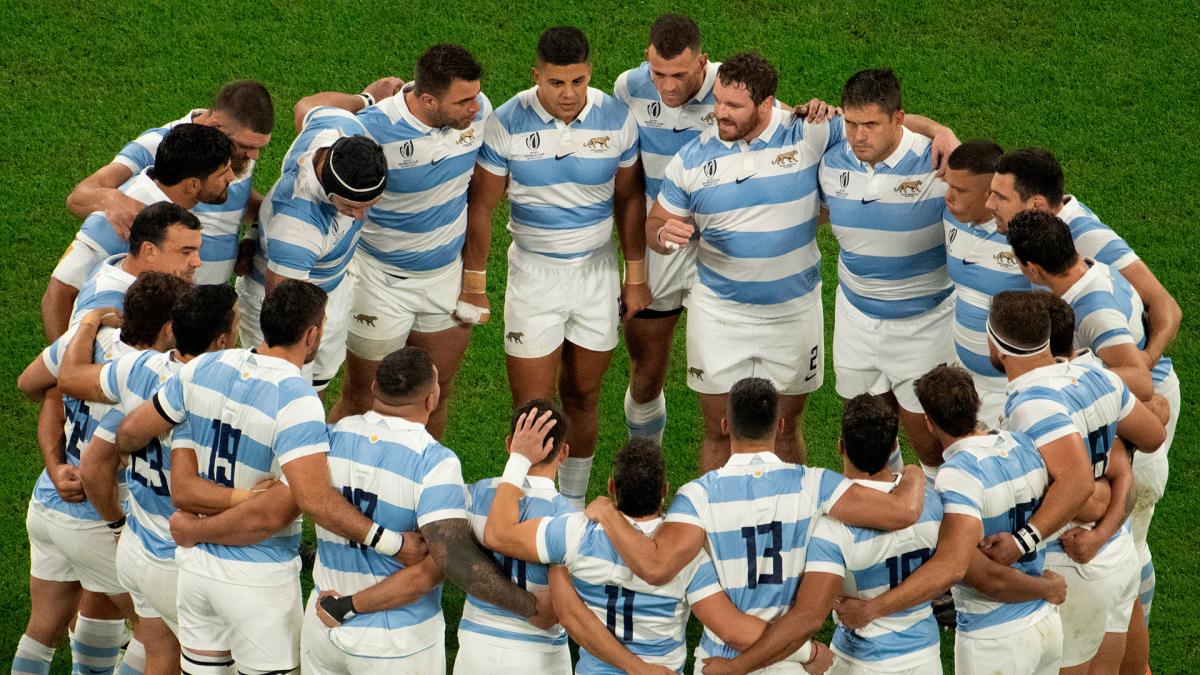 Los Pumas alcanzaron la semifinal confirmando la superioridad de los equipos del hemisferio sur Foto AFP