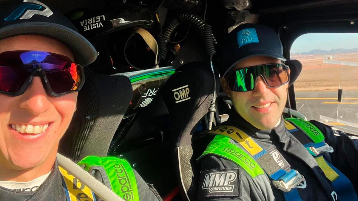 Sanz y Porem en el Dakar 2024 se ubican 9nos en la general de Challenger Foto IG Shakedownteam