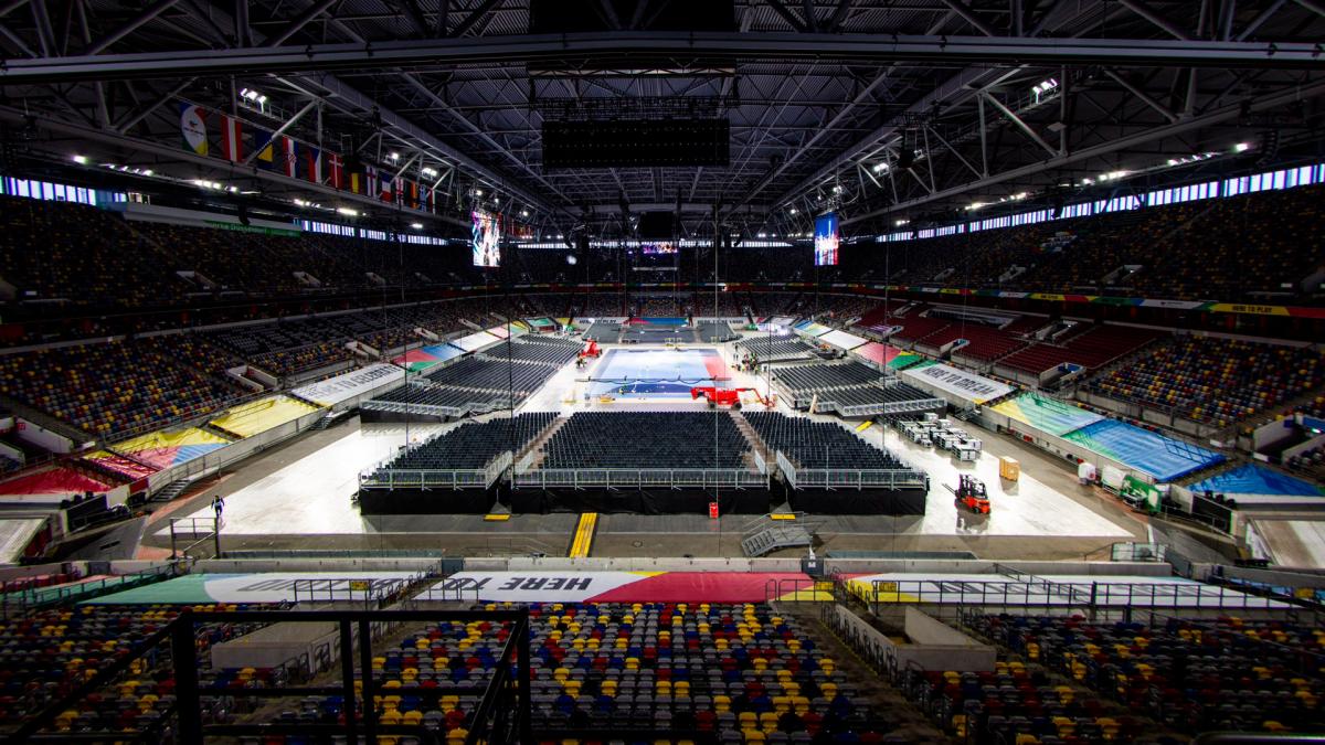 El Merkur SpielArena de Dsseldorf listo para hacer historia Foto X EHFEURO