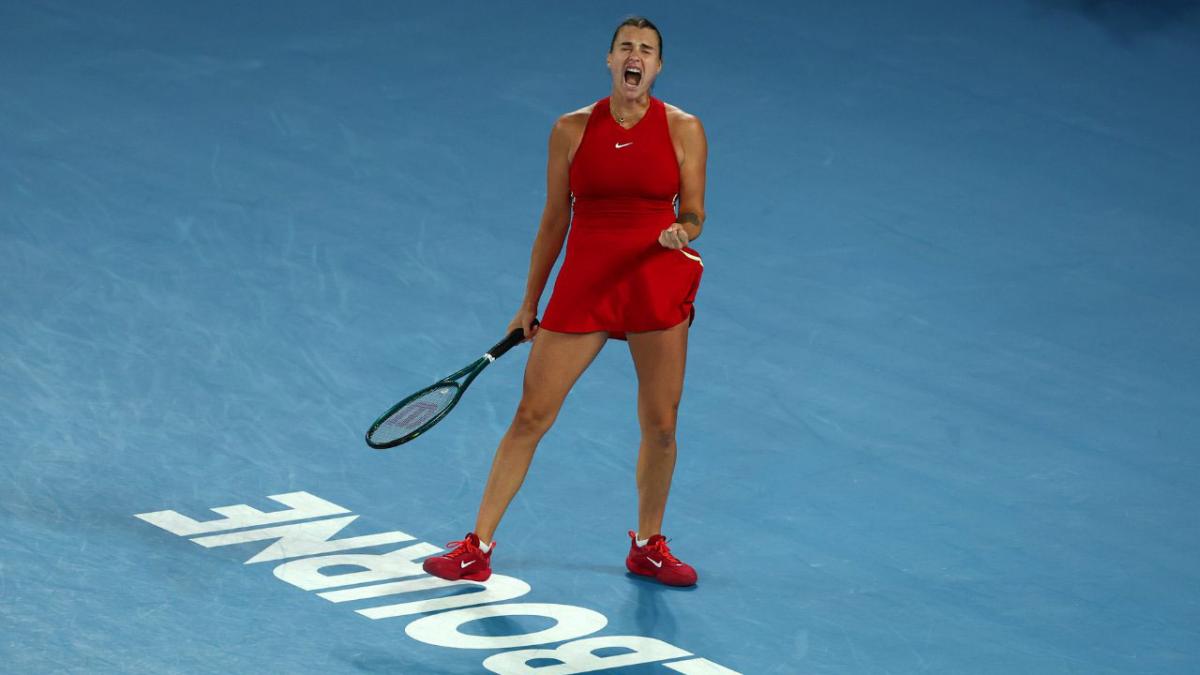 Sabalenka se reafirma como una de las tenistas ms regulares del circuito femenino Foto X AustralianOpen