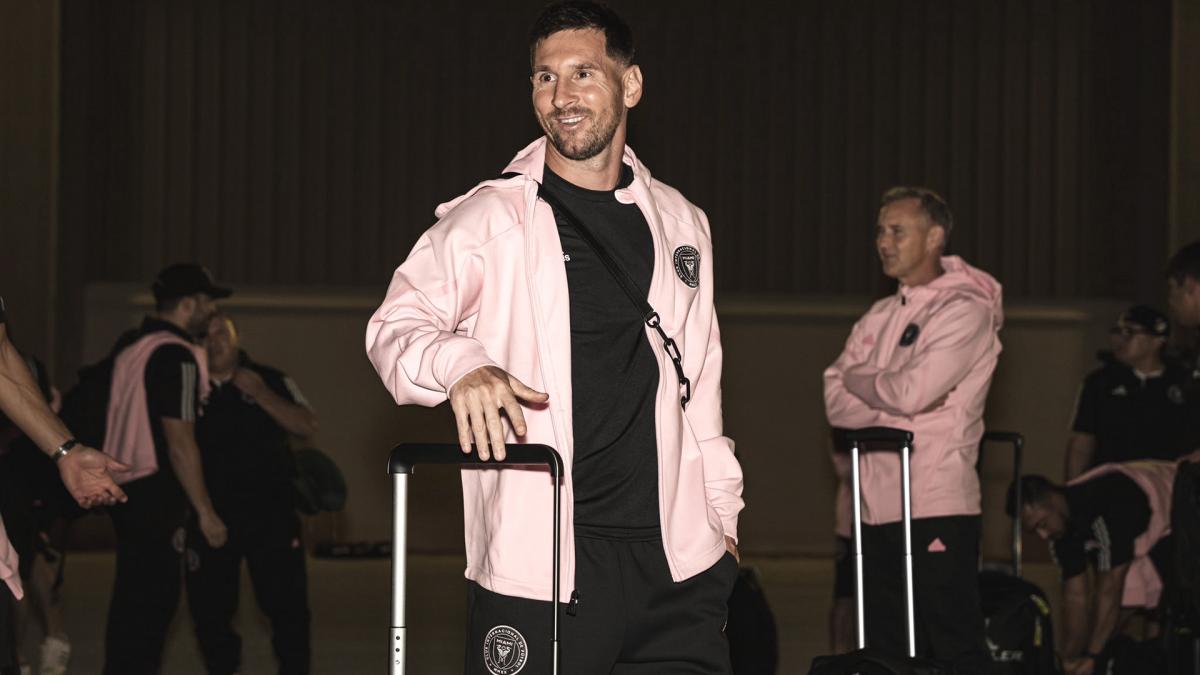 Messi lleg a El Salvador FotoXInterMiamiCF