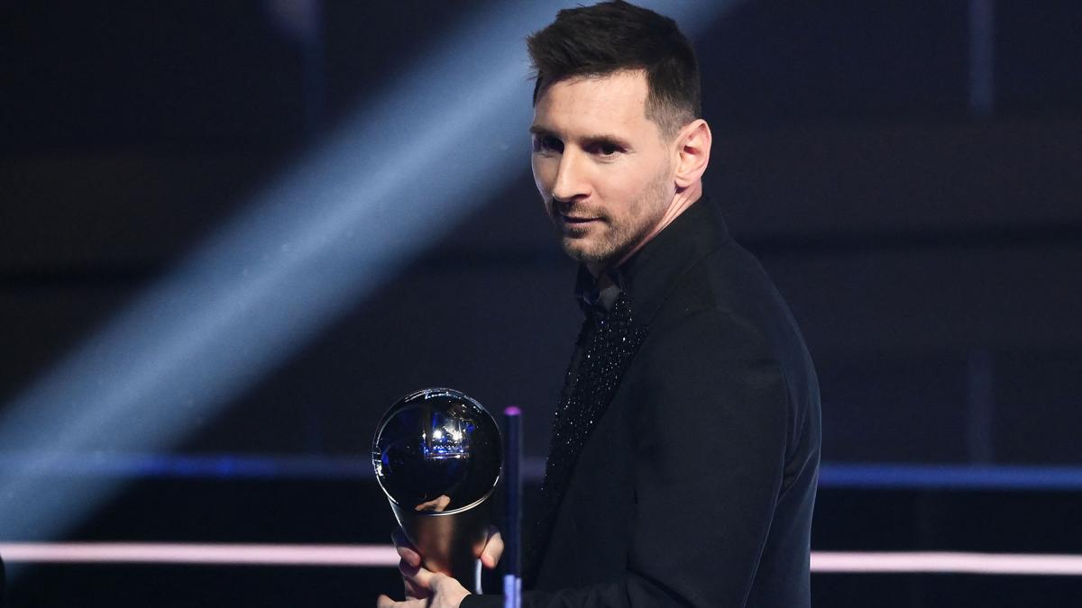 Con 16 presencias Messi es el jugador que ms veces form el 11 ideal que votan los propios futbolistas Foto AFP 