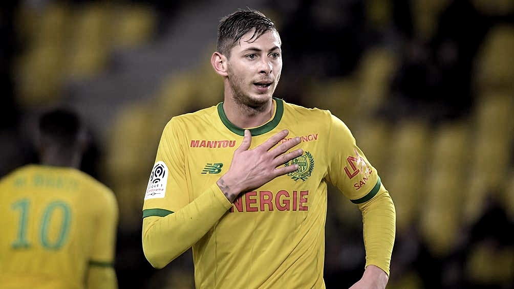 Dos das antes del accidente el FC Nantes haba concretado la transferencia del goleador al Cardiff Foto Archivo