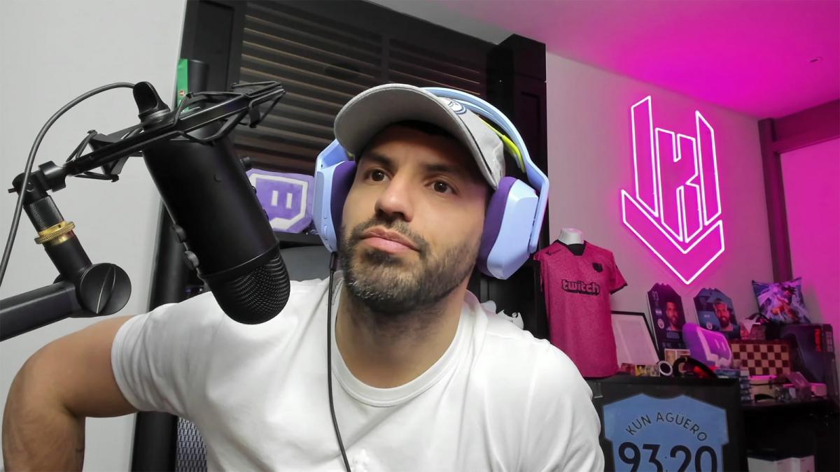 Sergio Kun Agero seguir adelante con el streaming porque no volver al ftbol profesional