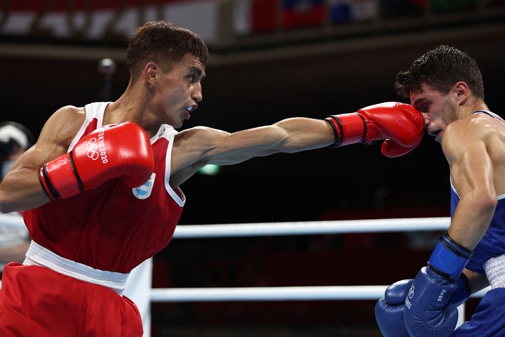 Ramón Quiroga participó en los Juegos Olímpicos Tokio 2020. Foto: Buda Mendes / AP.