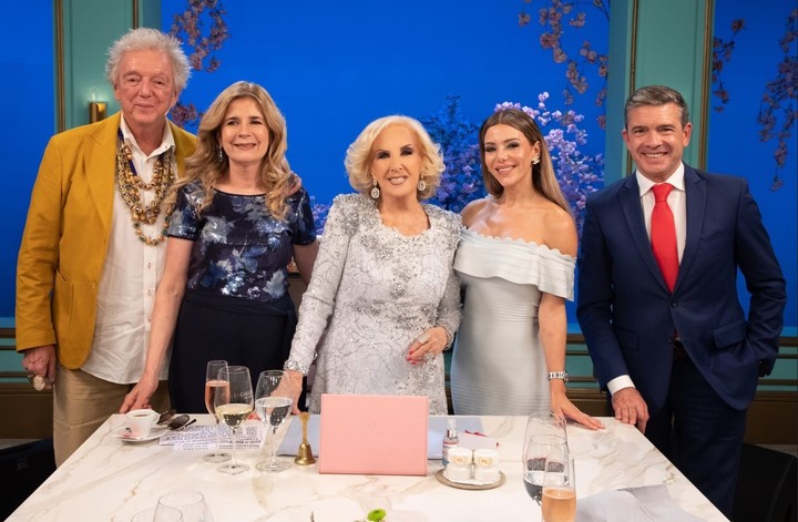 Los participantes de La noche de Mirtha.