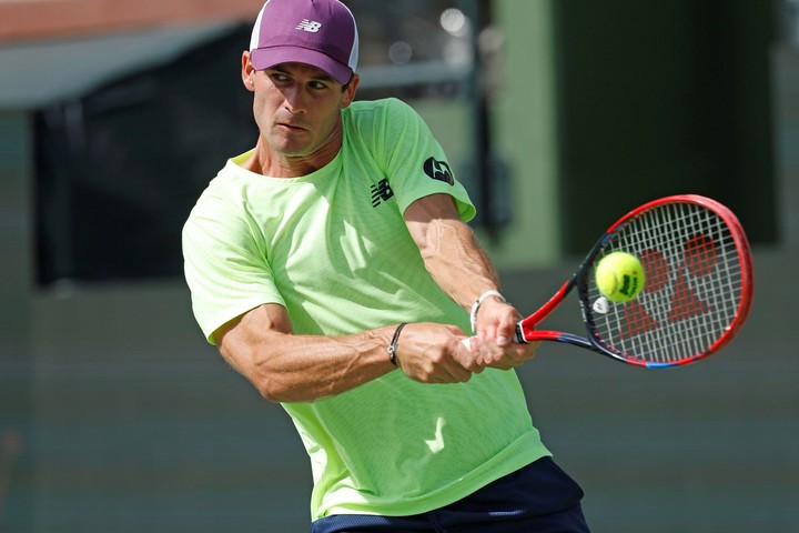 Tommy Paul busca llegar a semifinales del Indian Wells. Foto: EFE.