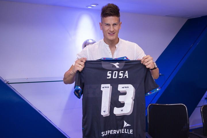 El uruguayo Sebastián Sosa regresó a Vélez en febrero de este año y firmó contrato hasta diciembre de 2025.