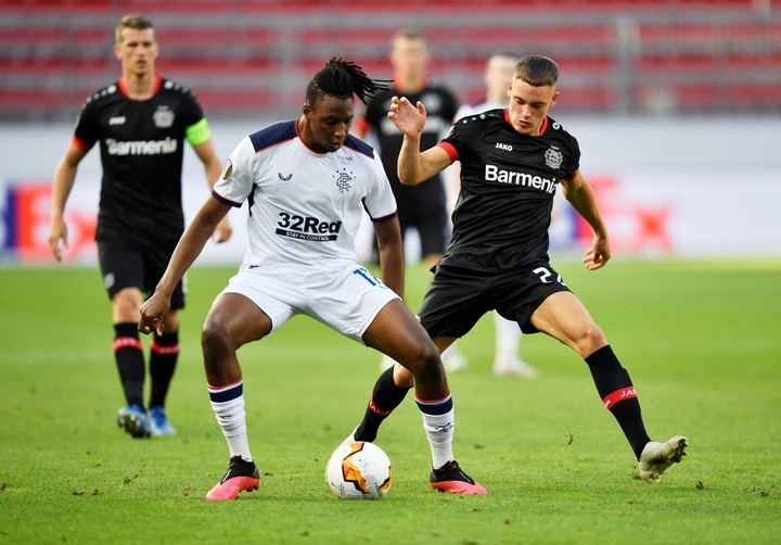 Wirtz durante sus primeros partidos como profesional, ya siendo titular en el Leverkusen. Foto: REUTERS/Martin Meissner.