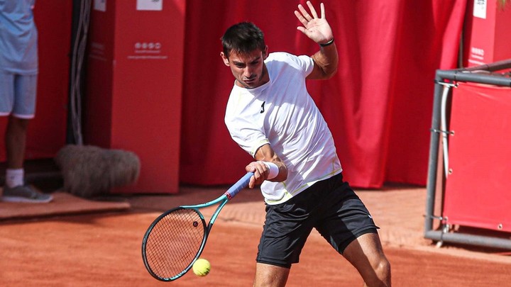 Mariano Navone en el ATP de Marrakech 2024. Foto ATP Tour