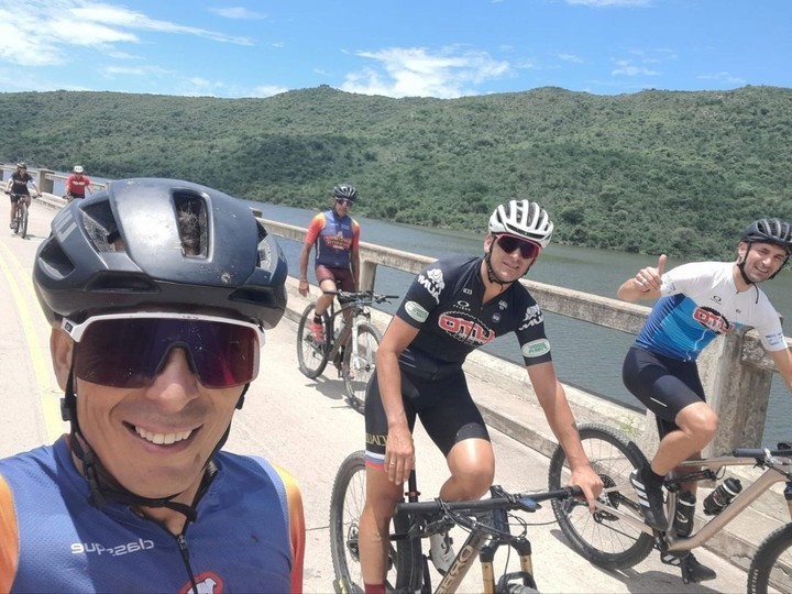 A principios de año, Lionel Scaloni participó de "La Vuelta a la Sierrita", en Embalse, Córdoba.