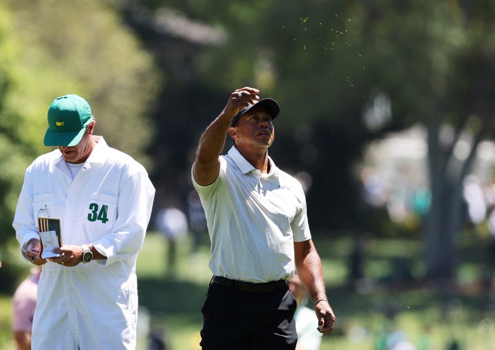 Tiger Woods logró un récord en Auugusta. REUTERS/Mike Blake