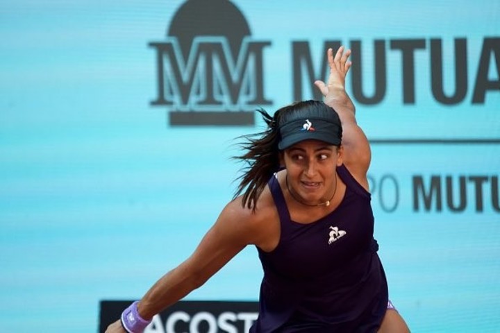 Carlé jugará el segundo WTA 1000 de su carrera. Foto @MutuaMadridOpen