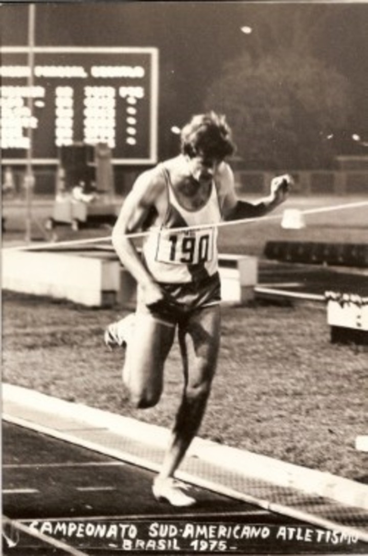 Tito Steiner, un atleta completo. Foto: Archivo