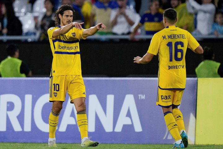 Boca está a la espera de lo que pase con River en la Libertadores. Foto: AP.