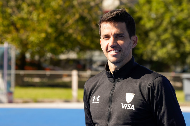 "Me divierte estar en el seleccionado como en el primer día", aseguró Rey. Foto Maxi Failla-CLARIN 