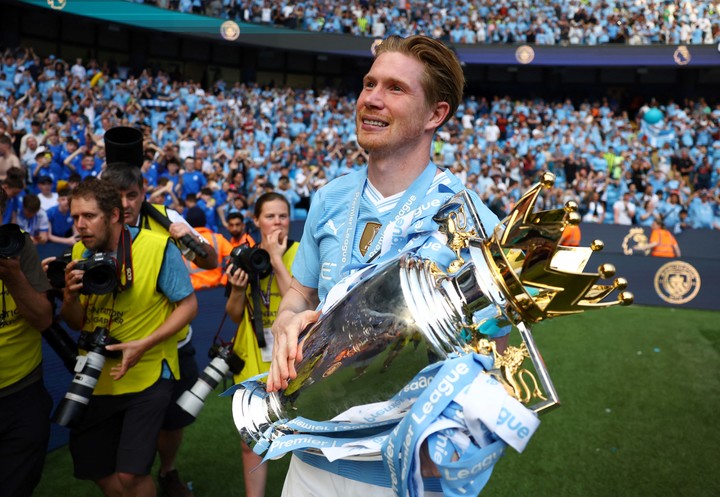 Kevin De Bruyne ya ganó todo con Manchester City, ahora quiere hacerlo con Bélgica. Foto: Reuters / Lee Smith.