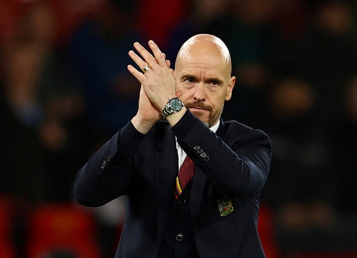 ¿Qué será de Erik ten Hag? Su puesto corre peligro en el United. Foto Reuters