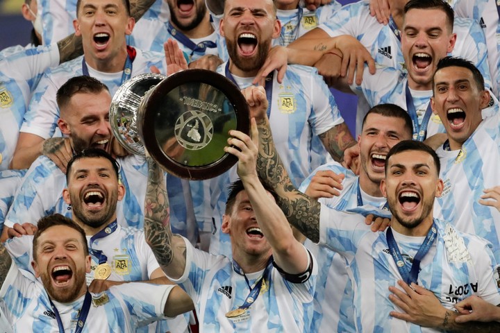 Argentina campeón de América 2021. Foto: archivo.