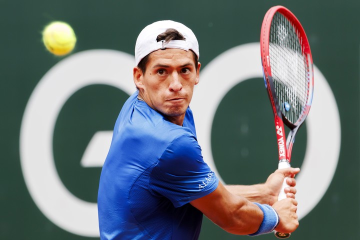 Sebastián Báez, tenista argentino. Foto: EFE/EPA/SALVATORE DI NOLFI