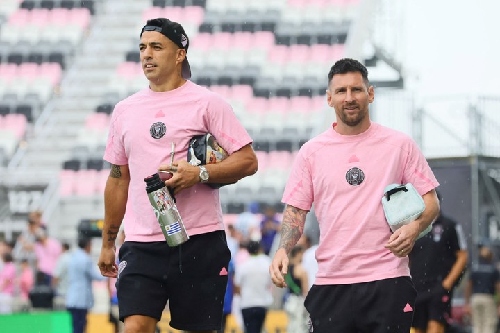 Lionel Messi y Luis Suárez, las ausencias en Inter Miami. Foto: Sam Navarro-USA TODAY Sports