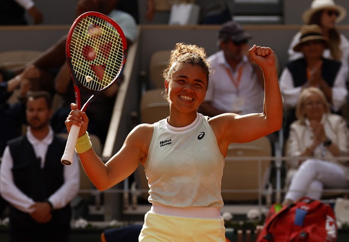 Paolini quiere cortar una sequía de 14 años sin campeonas italianas en Roland Garros. Foto EFE/EPA/MOHAMMED BADRA