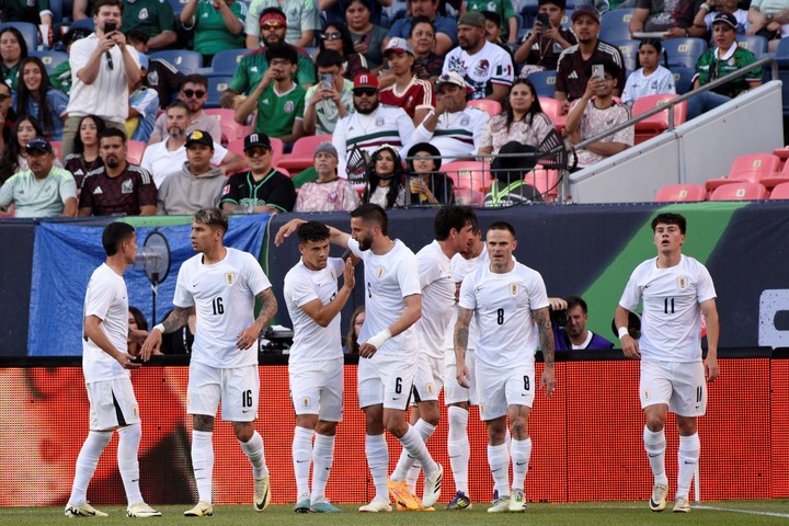 Uruguay goleó a México en el último amistoso internacional. (EE.UU.). EFE/ Todd Pierson