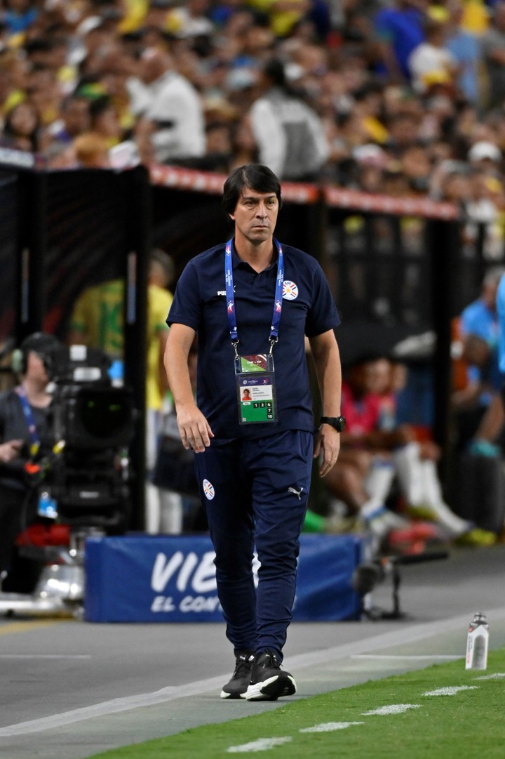 Garnero ante Brasil. (Foto: AP)