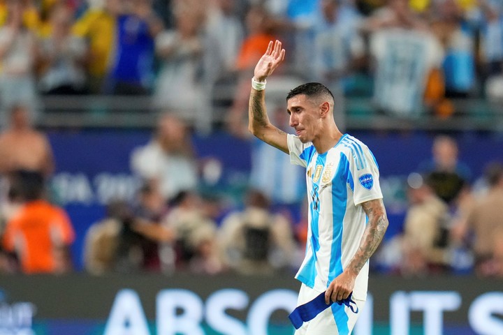 Ángel Di María se despidió a lo grande.
Foto AP