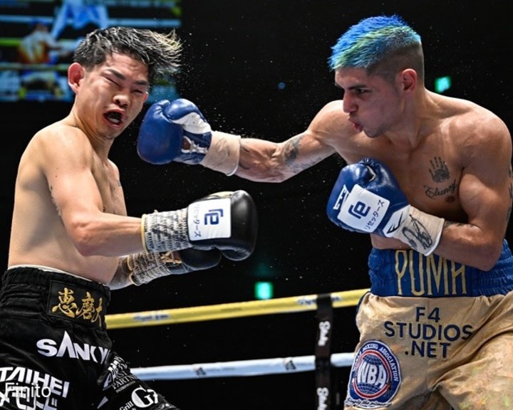 Tras su triunfo ante Kazuto Ioka, Fernando Martínez podría volver a Japón para buscar otro título mundial. Foto: Chino Maidana Promotions.