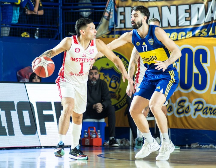 El tucumano Leandro Vildoza confía en la recuperación de Instituto en la serie final ante Boca. Foto: Prensa Instituto Atlético Central Córdoba.