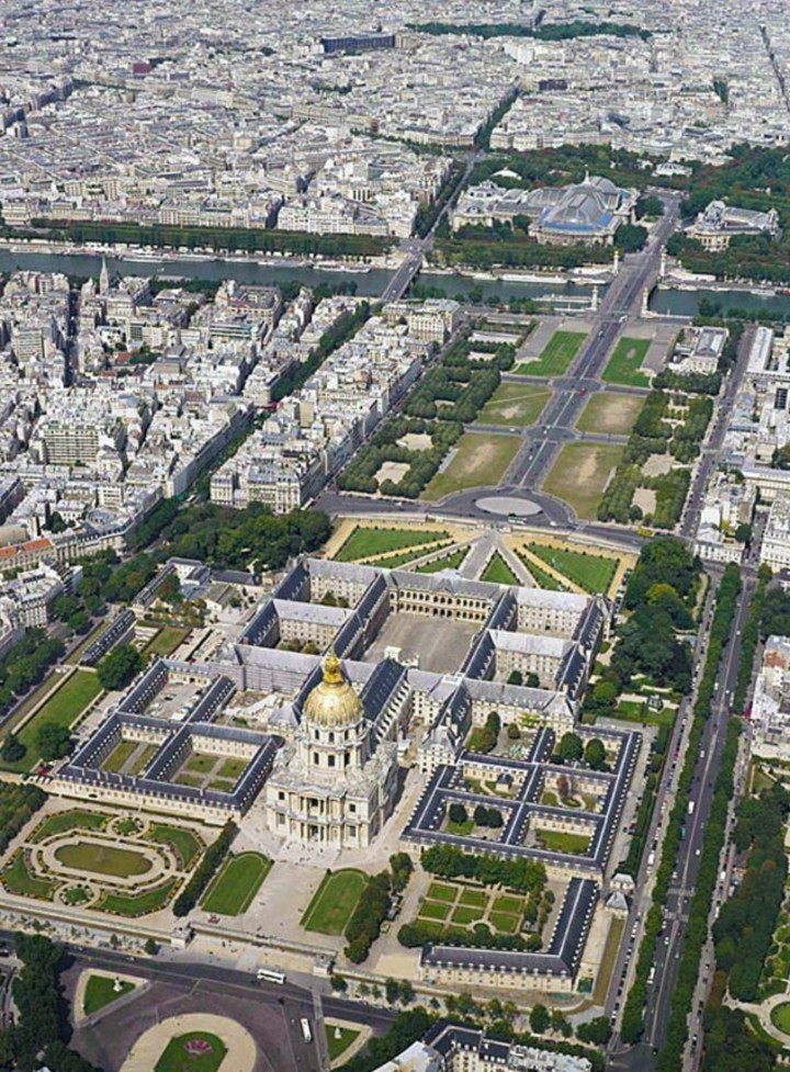 La explanada de los Inválidos, lista para París 2024. Foto. Captura X.