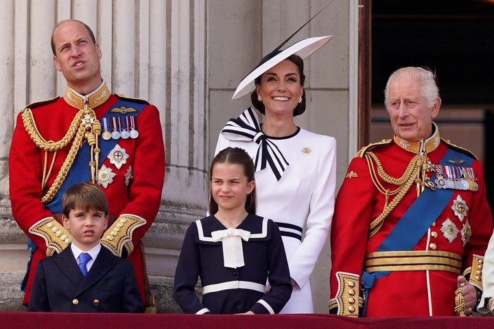 La primera y única aparición pública dela princesa Kate tras revelar su enfermedad: fue el 15 de junio, en un evento dedicado al rey Carlos III. Foto. AP Photo/Alberto Pezzali.