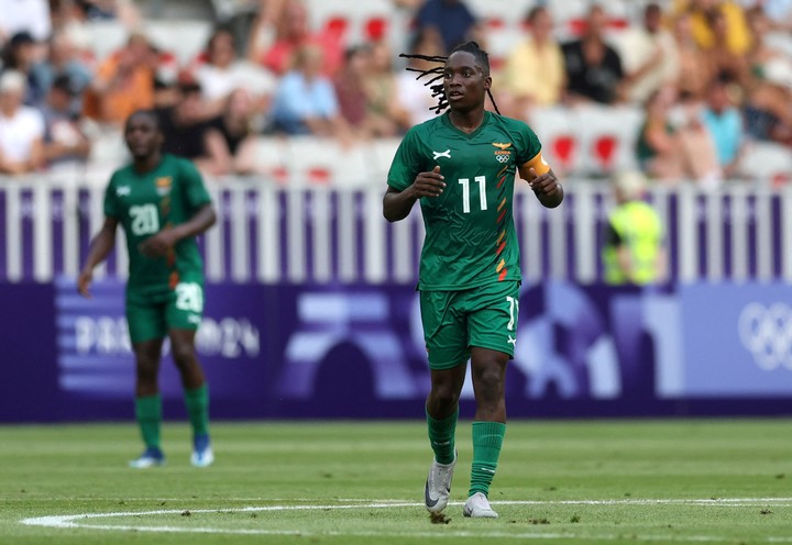 Barbra Banda, la carta goleadora de Zambia. Foto: REUTERS/Raquel Cunha