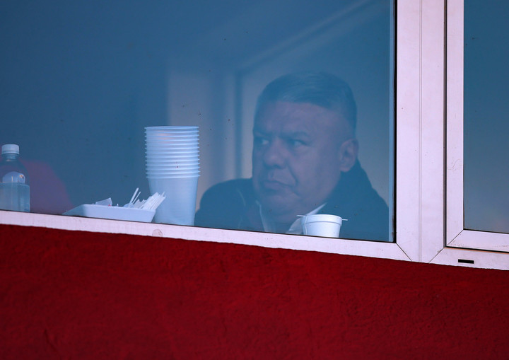 Claudio Tapia se reunió con dirigentes. Foto archivo: Fotobaires.