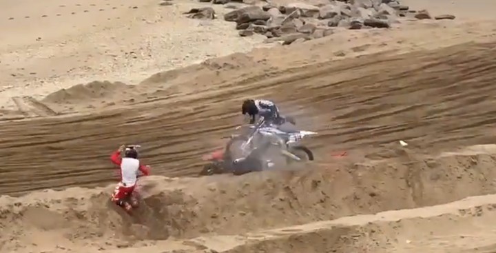 Tres heridos en el Enduro de Invierno en Mar del Plata.