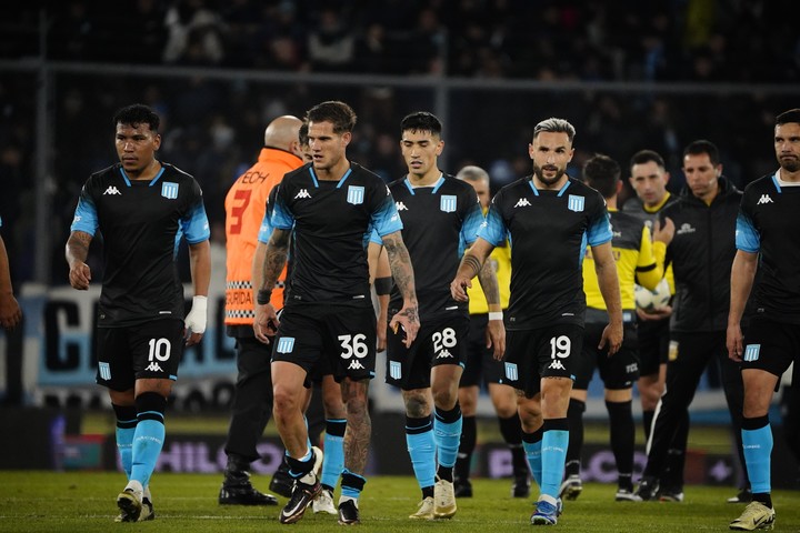 Racing se fue silbado el último sábado.
Foto: Emmanuel Fernández