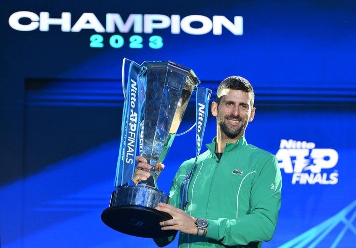 "No estoy persiguiendo las ATP Finals", afirmó Djokovic, que podría clasificar a Turín pero elegir no jugarlo. Foto EFE/EPA/ALESSANDRO DI MARCO