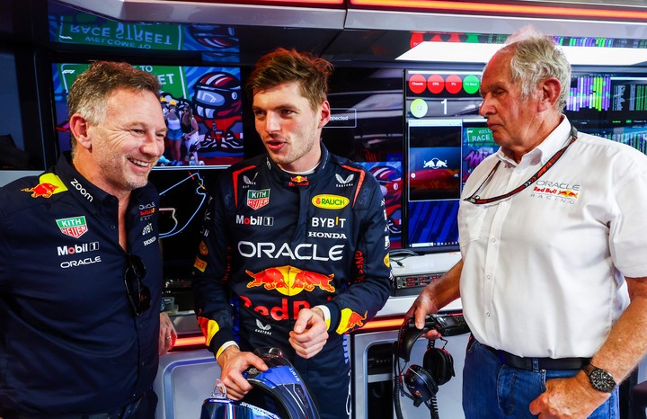 Max Verstappen se encamina a su cuarto título en la Fórmula 1 pero Red Bull corre de atrás en el campeonato de marcas. Foto: AFP.