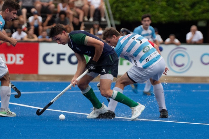 Las semifinales del Metropolitano masculino de hockey sobre césped. Foto: CAH