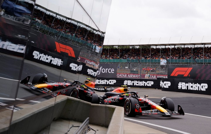 Isack Hadjar, en Silverstone. Foto: REUTERS/Andrew Couldridge