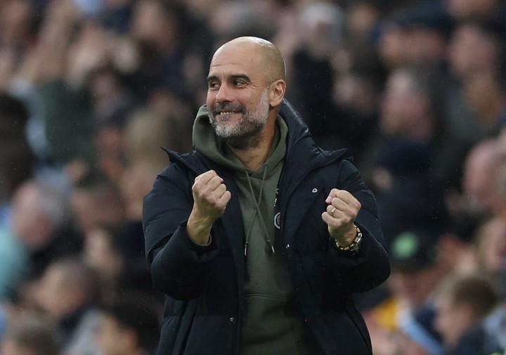 Pep Guardiola, director técnico del Manchester City. (via Reuters/Lee Smith )