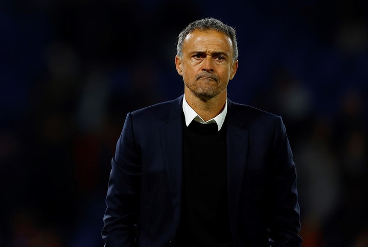 Luis Enrique, director técnico español de París Saint Germain. (REUTERS/ChristianHartmann)