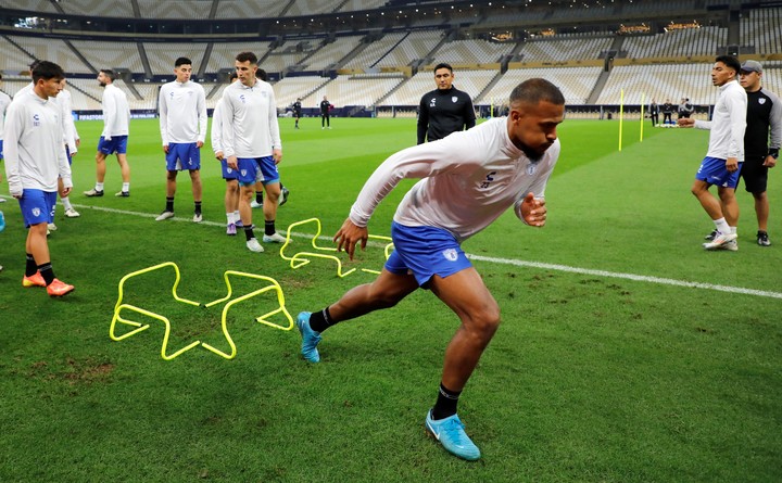 Salomón Rondón, la gran figura del Pachuca mexicano. Foto: REUTERS / Ibraheem Abu Mustafa.