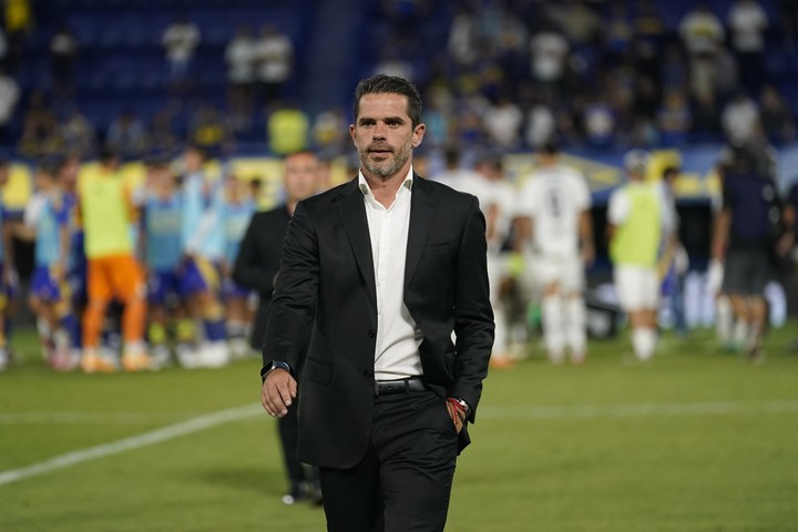 Fernando Gago, entrenador de Boca. (Fernando de la Orden /  FTP CLARIN)