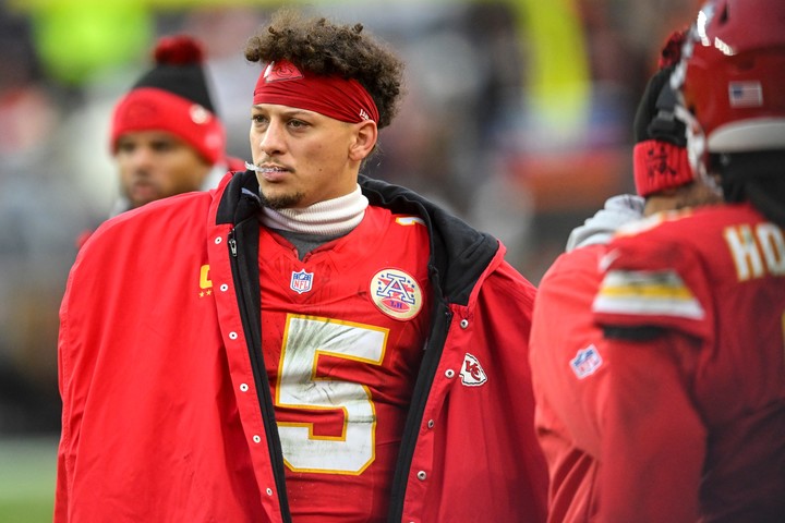 Patrick Mahomes, la estrella máxima de la NFL, presente en los partidos de Navidad: Foto: AP Photo/David Richard.