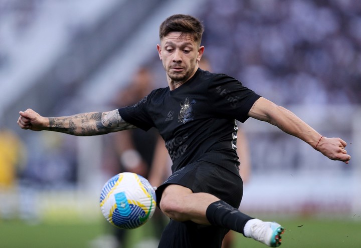 Rodrigo Garro, en Corinthians.
Foto: REUTERS/Carla Carniel