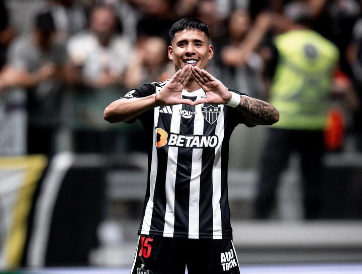 Matías Zaracho jugó las últimas cuatro temporadas en Atlético Mineiro. Foto: Club Atlético Mineiro.