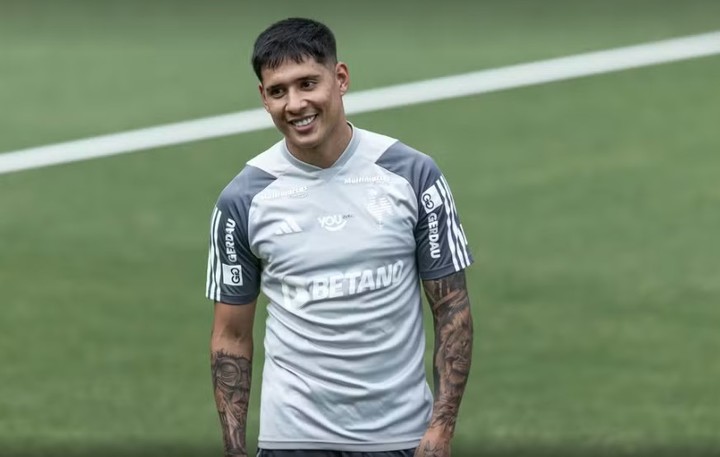 Matías Zaracho en Atlético Mineiro.