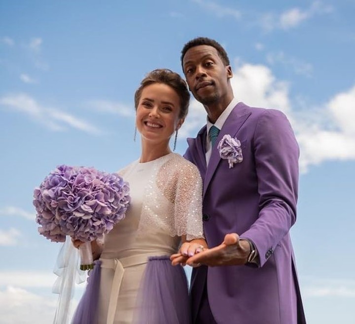 Elina Svitolina y Gael Monfils se casaron en julio de 2021.